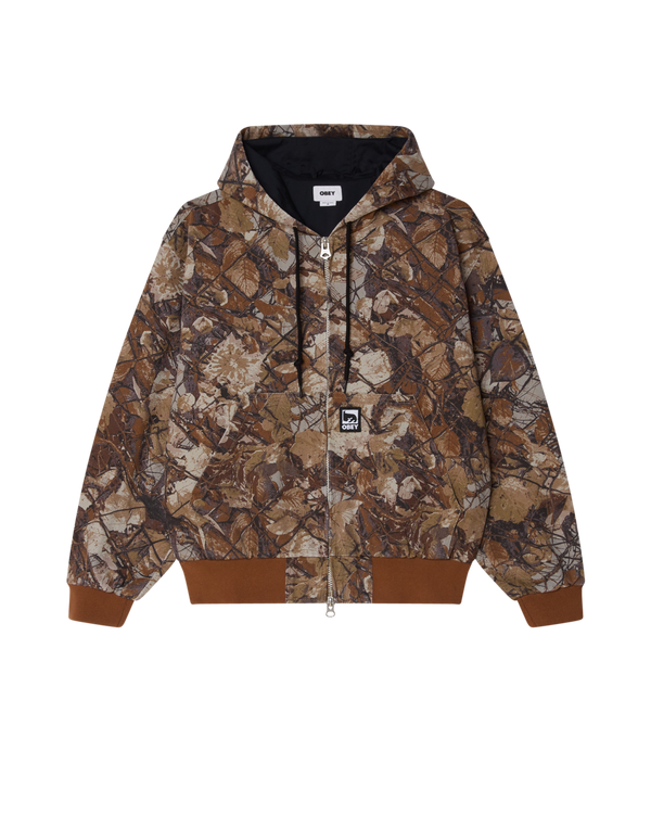 obey GLEN ZIP UP JACKET