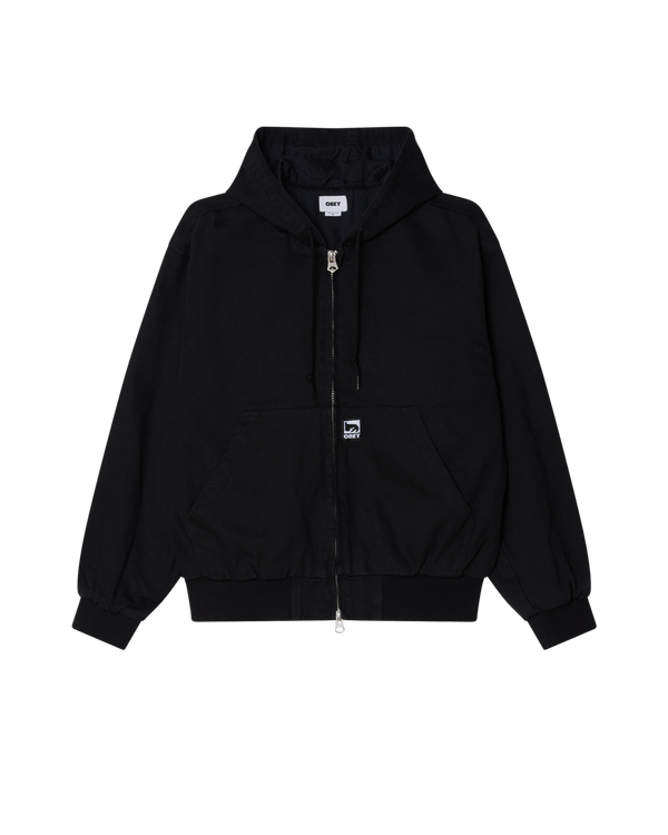 obey GLEN ZIP UP JACKET