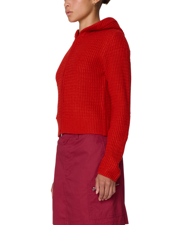 Obey GLENDA HOOD ZIP SWEATER