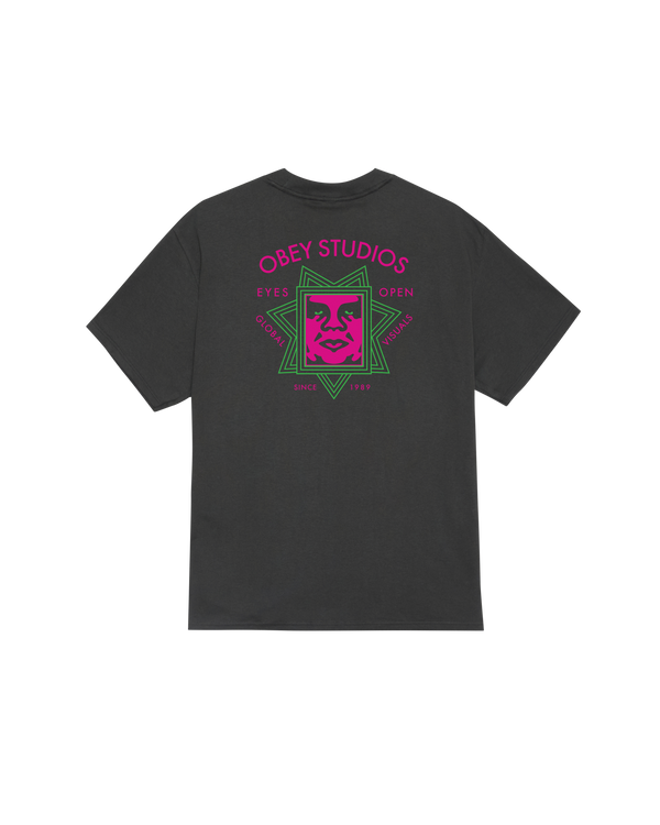 obey GLOBAL VISUALS CLASSIC T-SHIRT