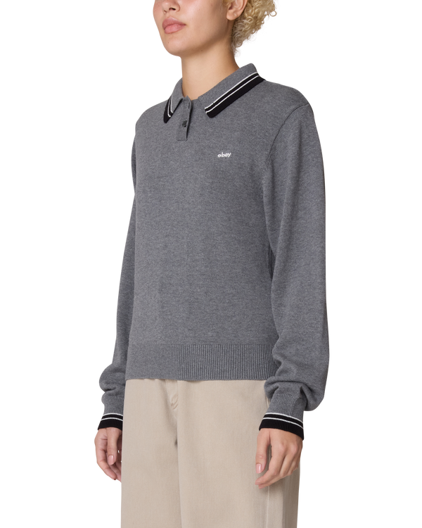 Obey GOALIE POLO SWEATER