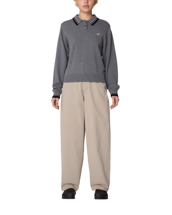 Obey GOALIE POLO SWEATER