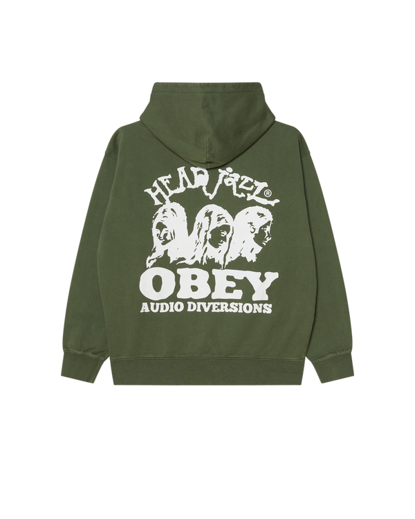 obey HEAD JAZZ FADED PULLOVER