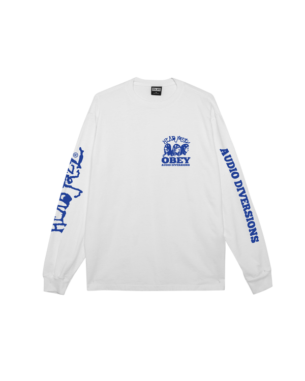 Obey HEAD JAZZ II PIGMENT LS T-SHIRT