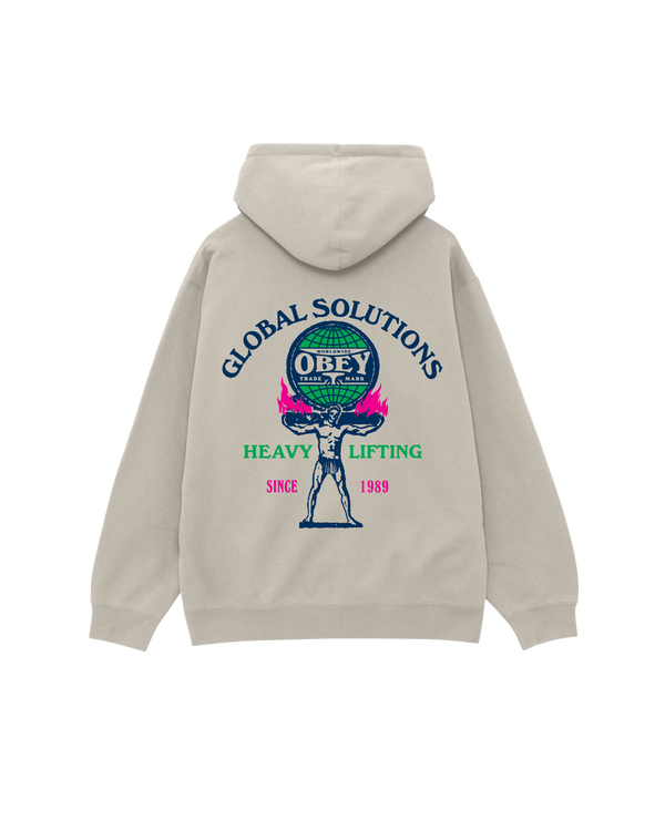 obey HEAVY LIFTING PULLOVER HOOD