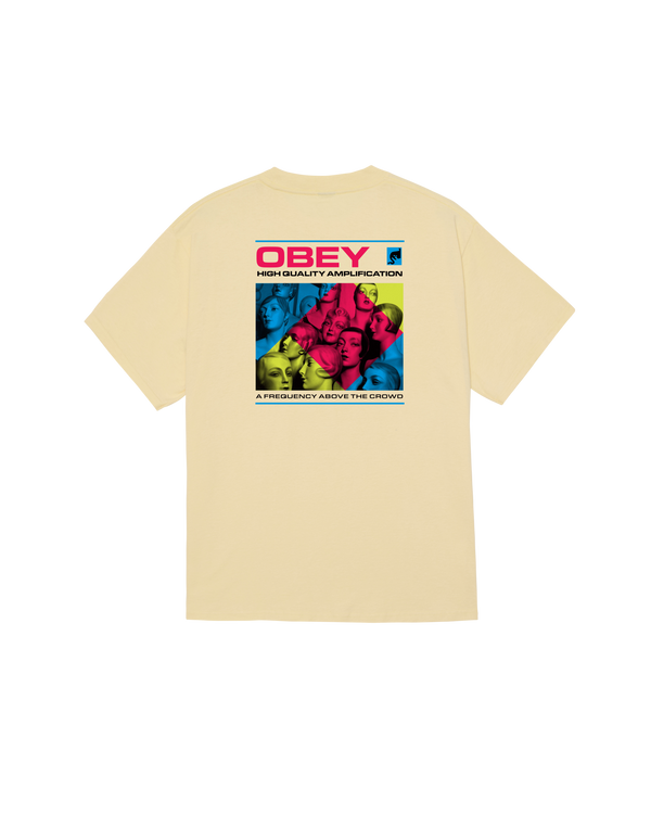 obey HIGH QLTY AMPLIFICATION CLASSIC T-SHIRT