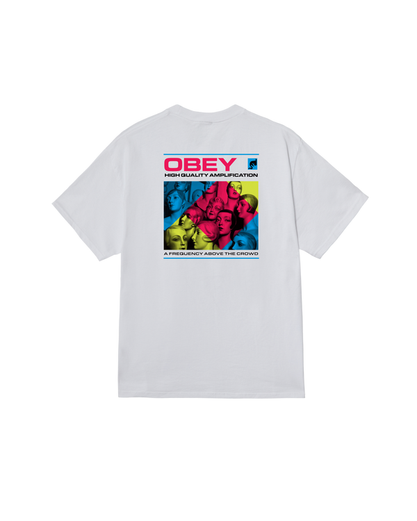 obey HIGH QLTY AMPLIFICATION CLASSIC T-SHIRT