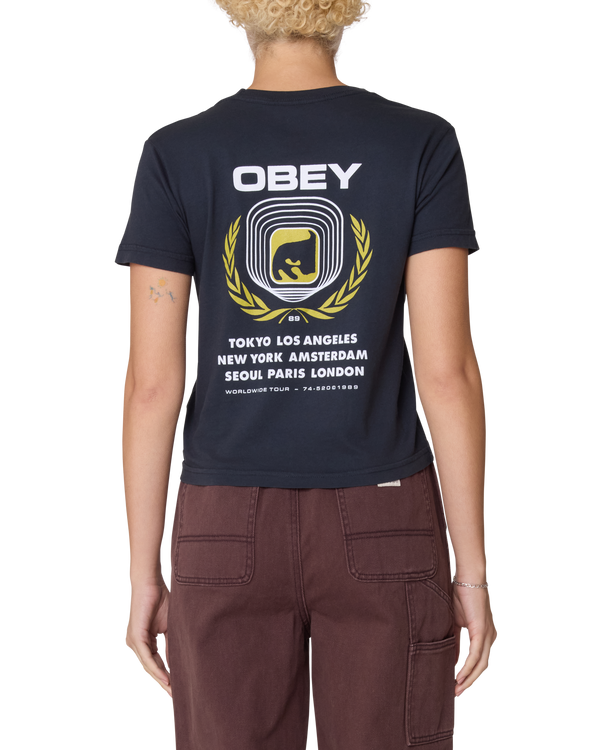 obey ICON EYE WREATH KAIA T-SHIRT
