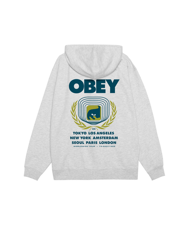 obey ICON EYE WREATH PULLOVER HOOD
