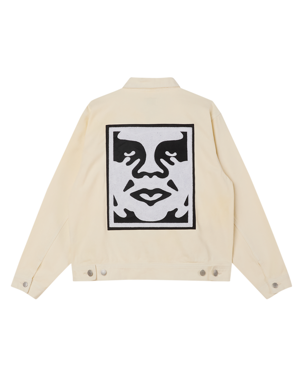 obey ICON HARDWORK ZIP JACKET
