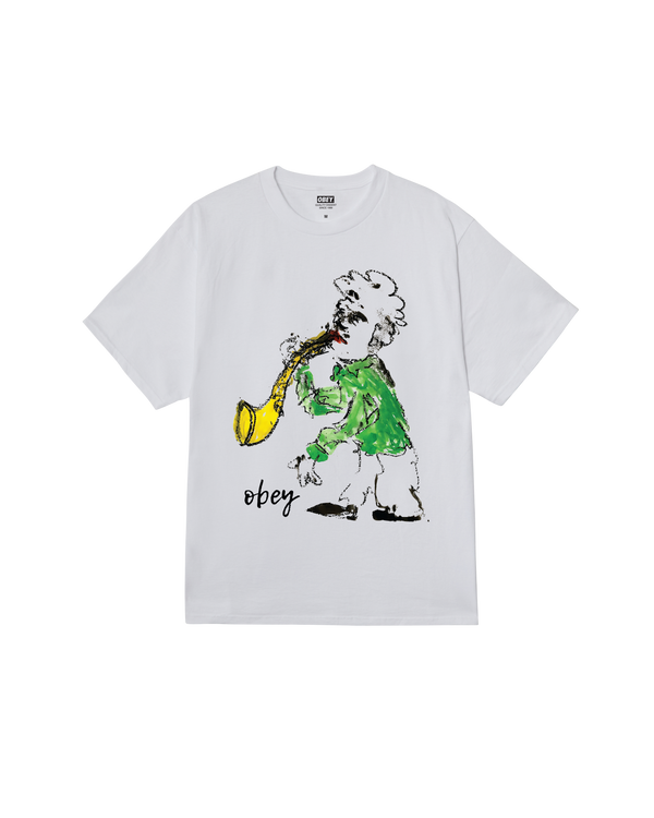 obey JAZZ PLAYER CLASSIC T-SHIRT
