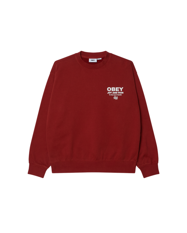 Obey JOY FADED CREWNECK