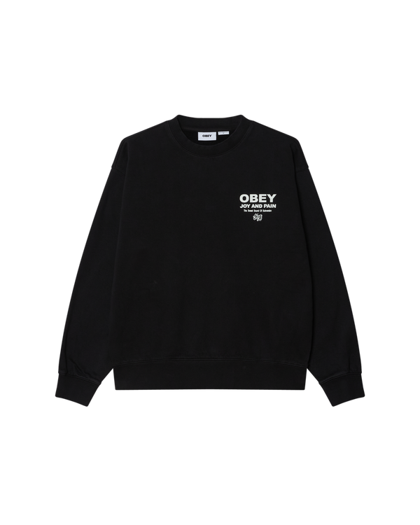 Obey JOY FADED CREWNECK
