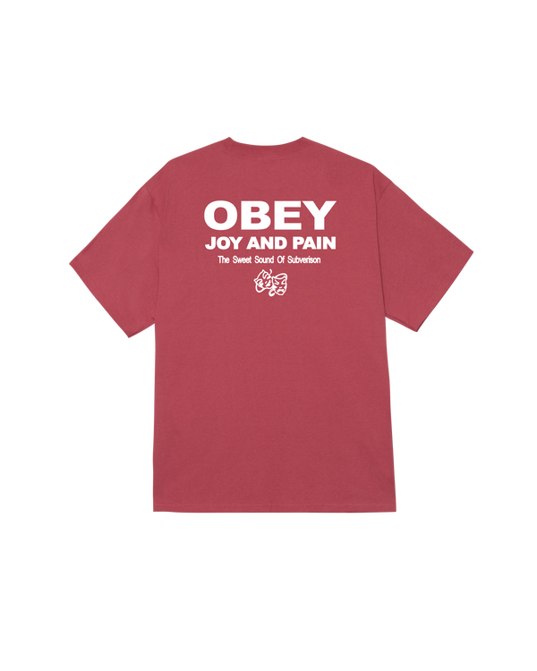 obey JOY & PAIN CLASSIC T-SHIRT