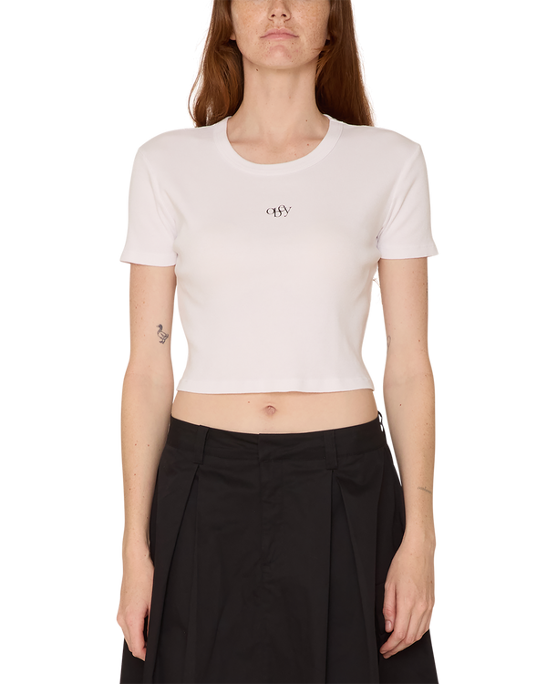 obey JUMPY OBEY CROPPED EMMA T-SHIRT