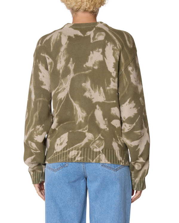 Obey LEAVES CREW SWEATER