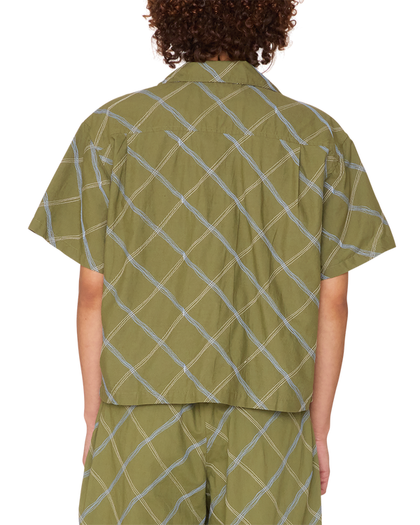 Obey LILITH DIAMOND STITCH SS SHIRT