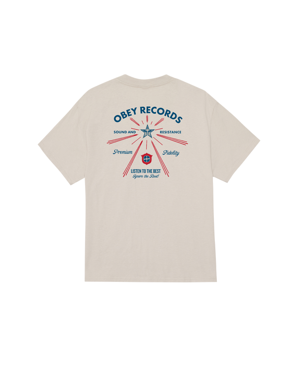 obey LISTEN TO THE BEST CLASSIC T-SHIRT
