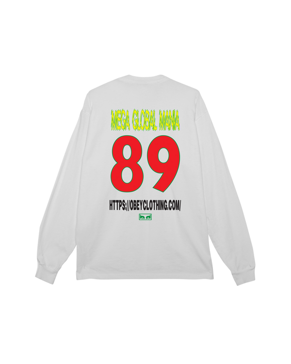 Obey MEGA GLOBAL MANIA PIGMENT LS T-SHIRT