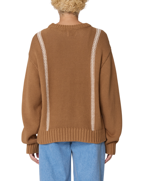 Obey MEND STITCH CREW SWEATER