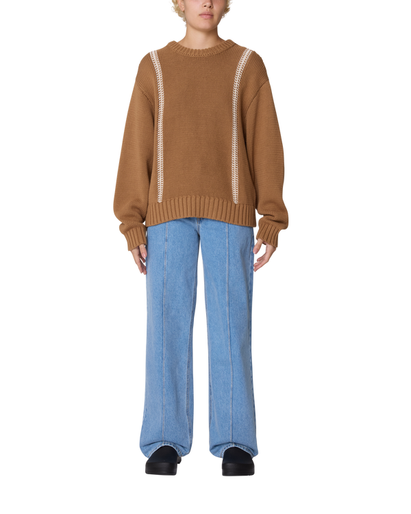 Obey MEND STITCH CREW SWEATER