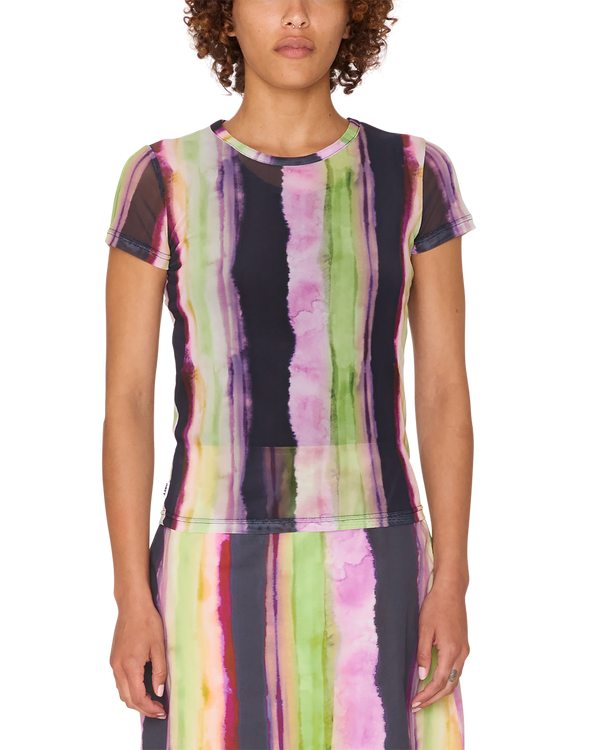 obey MIDORI MESH SHIRT