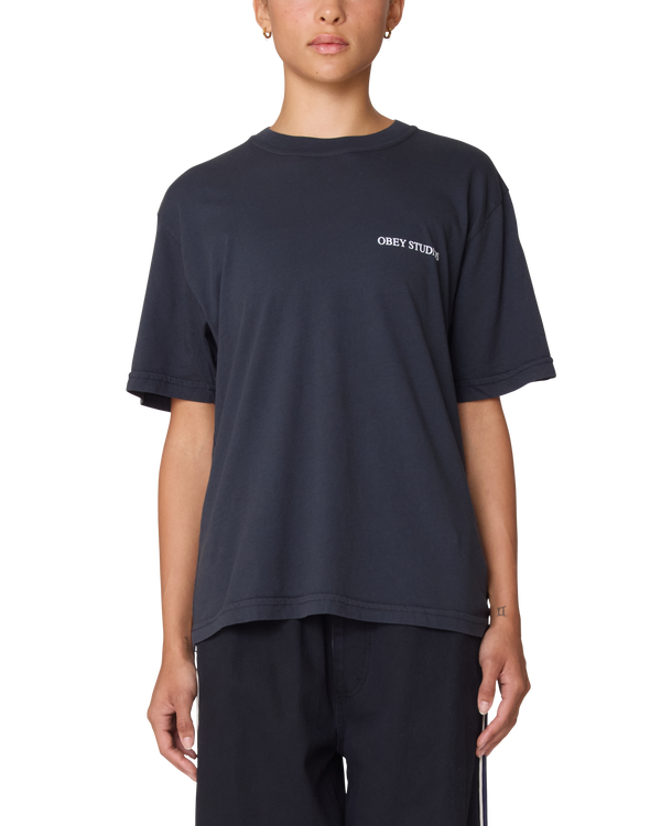 Obey MIX TYPE CITY ROLL CALL MICHELLE T-SHIRT