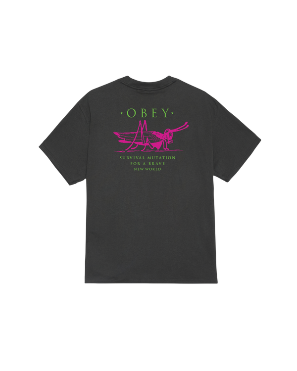 obey MUTANT GRASSHOPPER CLASSIC T-SHIRT