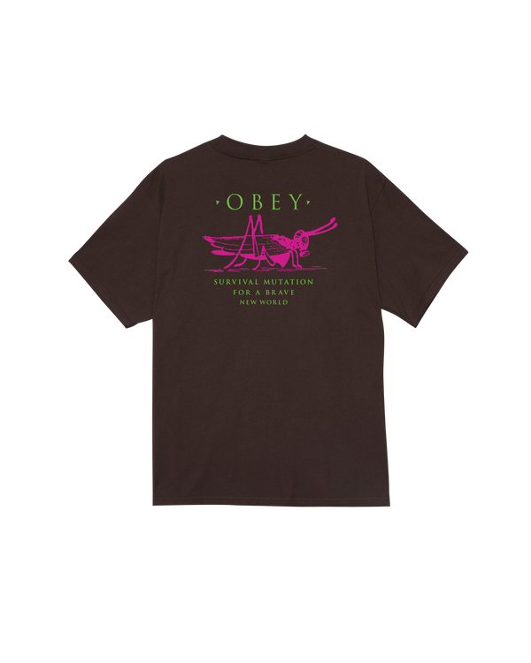 obey MUTANT GRASSHOPPER CLASSIC T-SHIRT