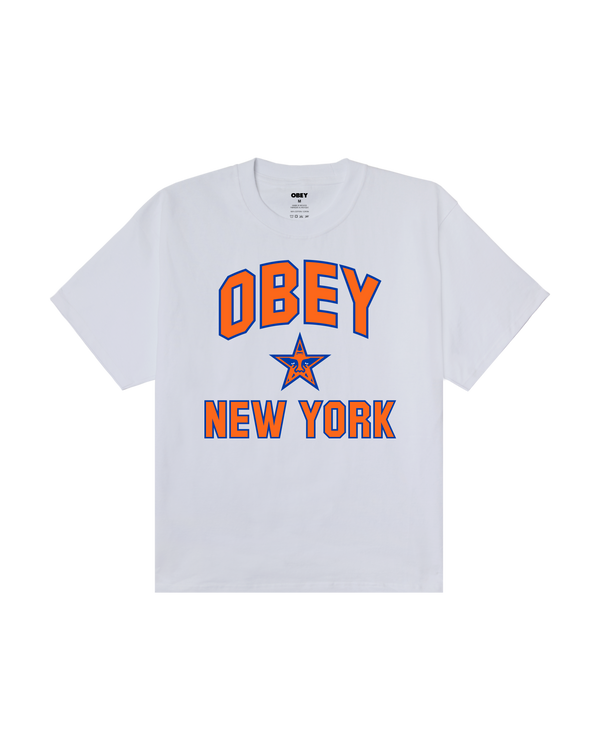 obey NEW YORK CITY STAR HEAVYWEIGHT T-SHIRT