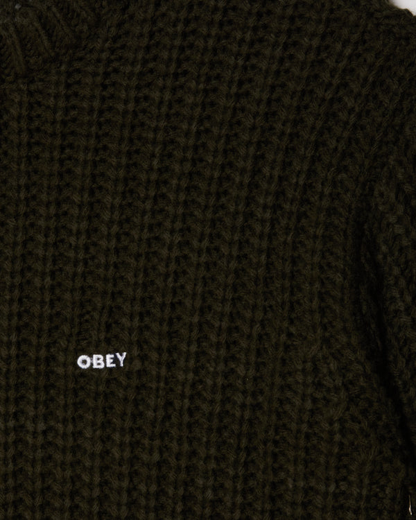 Obey OBEY BOLD CHUNKY SWEATER