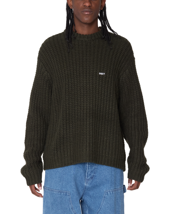 Obey OBEY BOLD CHUNKY SWEATER