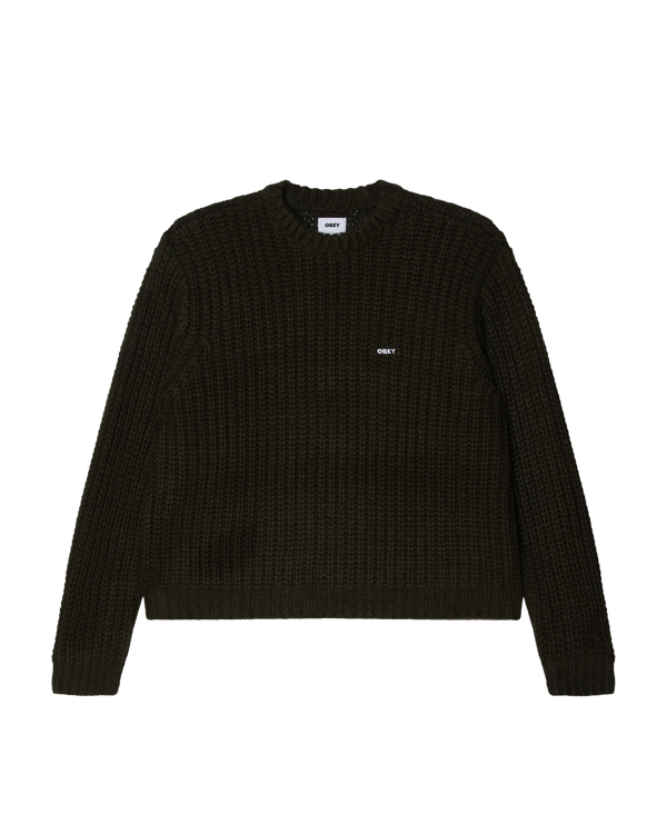 obey OBEY BOLD CHUNKY SWEATER