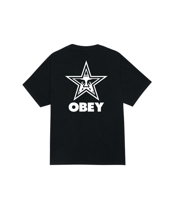 obey OBEY BOLD STAR PIGMENT T-SHIRT