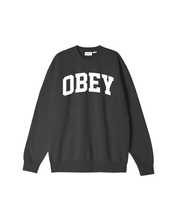 obey OBEY COLLEGIATE CREWNECK