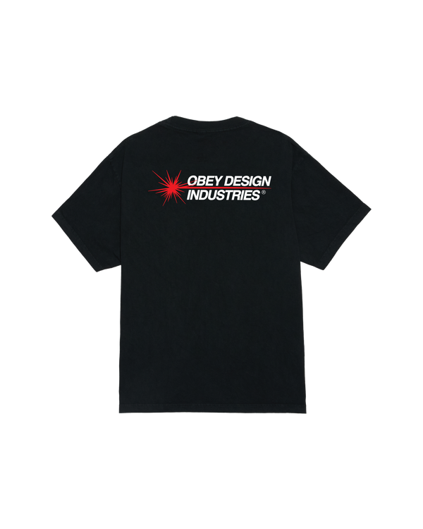 obey OBEY DESIGN INDUSTRIES PIGMENT T-SHIRT
