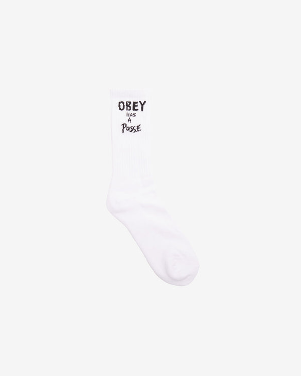 obey OBEY HAS A POSSE SOCKS