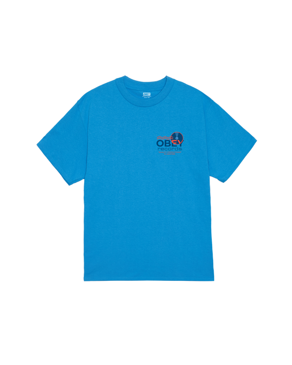 Obey OBEY RECORDS SOUND WAVES CLASSIC T-SHIRT