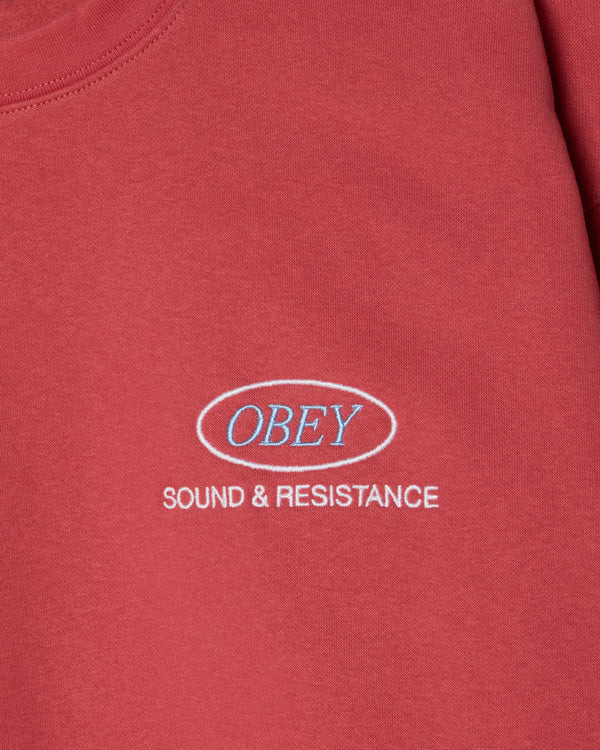 Obey OBEY SOUND CREWNECK