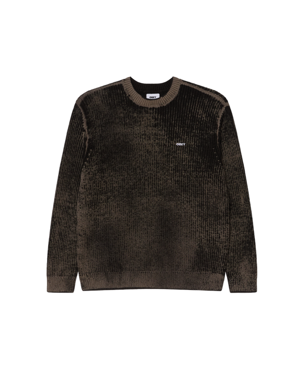 obey OBEY SPRAY EFFECT SWEATER