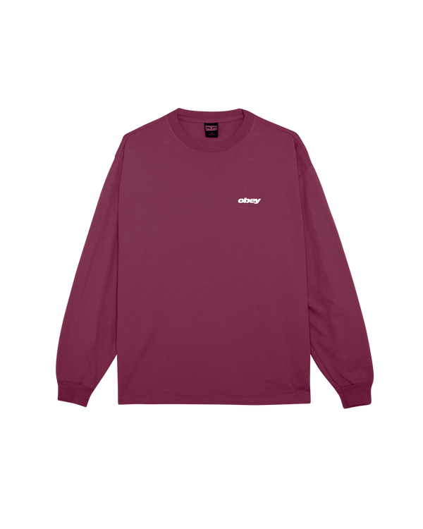 Obey OBEY STAR PIGMENT LS T-SHIRT