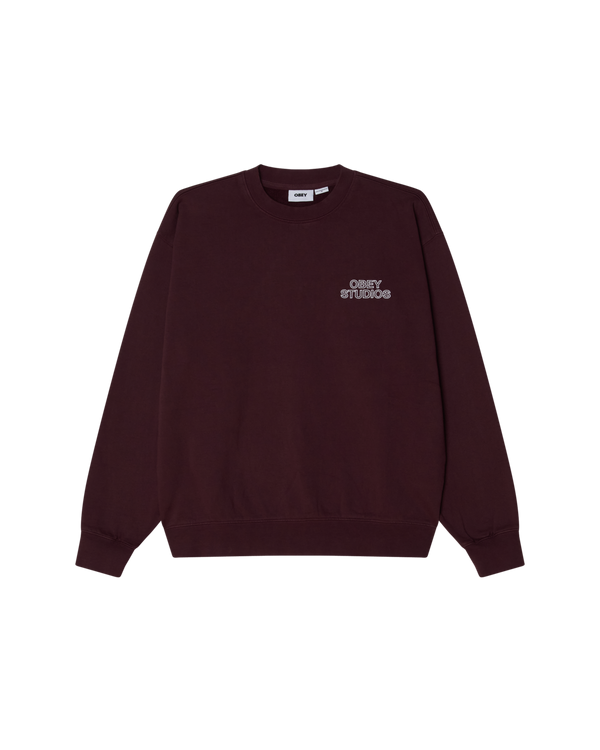 Obey OBEY STUDIOS FADED CREWNECK