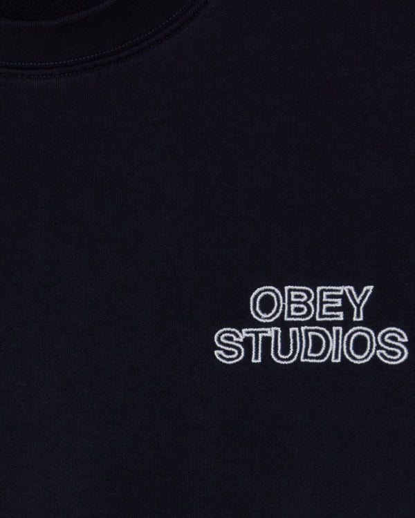 Obey OBEY STUDIOS FADED CREWNECK