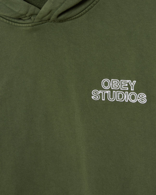 Obey OBEY STUDIOS FADED PULLOVER