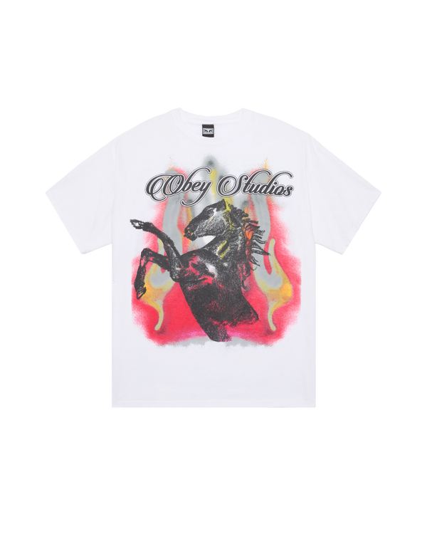 obey OBEY STUDIOS HORSE VINTAGE T-SHIRT