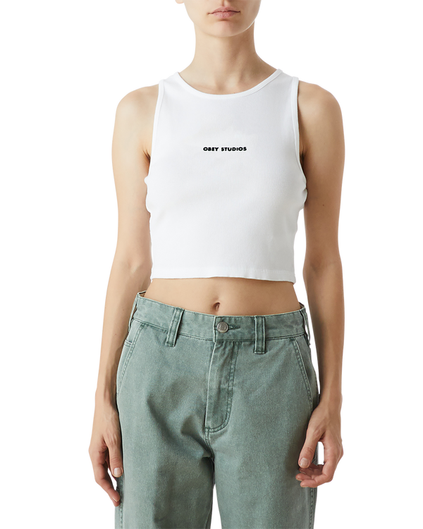 obey OBEY STUDIOS MINI BOLD MEGAN TANK