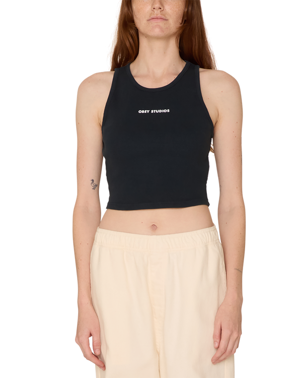 obey OBEY STUDIOS MINI BOLD MEGAN TANK