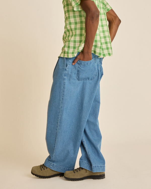 Obey OLIVER DENIM PLEATED PANT