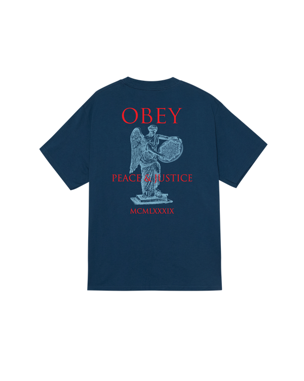 obey PEACE & JUSTICE STATUE CLASSIC T-SHIRT