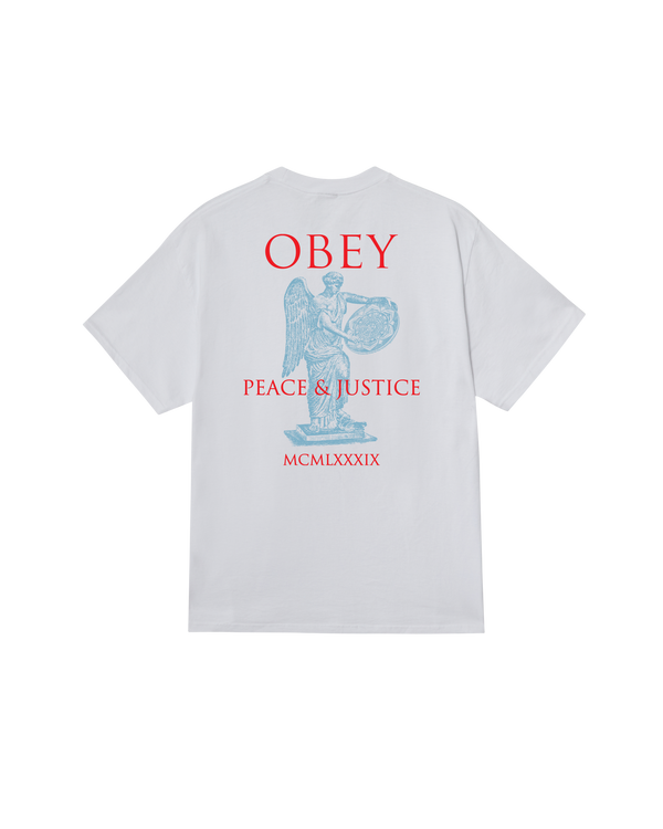 obey PEACE & JUSTICE STATUE CLASSIC T-SHIRT